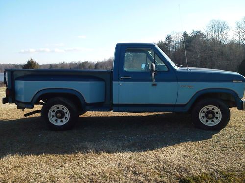 1980 ford f-100 custom rare stepside sb 2-owner low miles