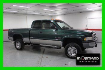 99 ram 2500 5.9l 24v cummins turbo diesel auto 4x4 4wd one owner clean carfax