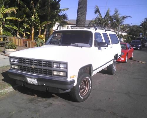 1990 chevrolet suburban 4x4 silverado