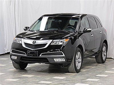 2012 acura mdx awd 12k navigation camera heated lthr mroof loaded