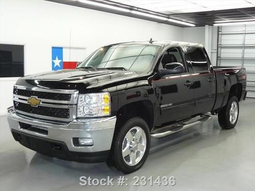 2011 chevy silverado 2500 ltz crew z71 4x4 sunroof nav texas direct auto