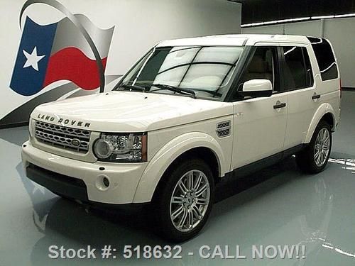 2010 land rover lr4 hse 4x4 pano sunroof nav 20's 30k! texas direct auto