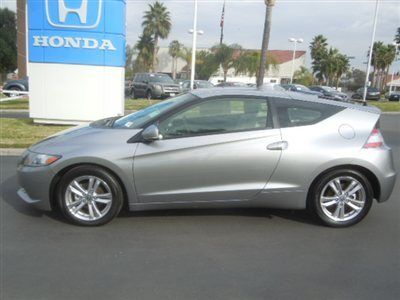 2012 honda cr-z sport/hybrid base - storm silver metallic, great fun!!!