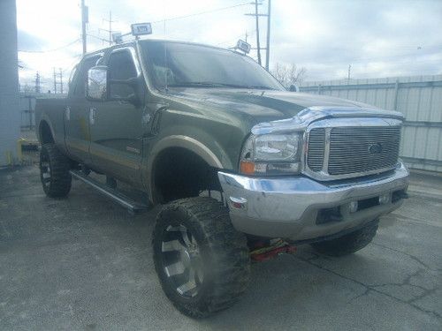 04 f250 king ranch 8" lift 35x20 kumho  crew cab short bed