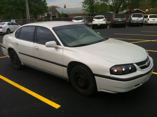 2003 chevy chevrolet impala 4 door sedan