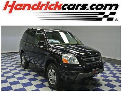 2005 honda pilot ex-l - 4wd - leather - 3rd row - sunroof - heated seats