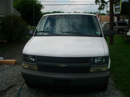 2001 chevrolet astro base extended cargo van 3-door 4.3l