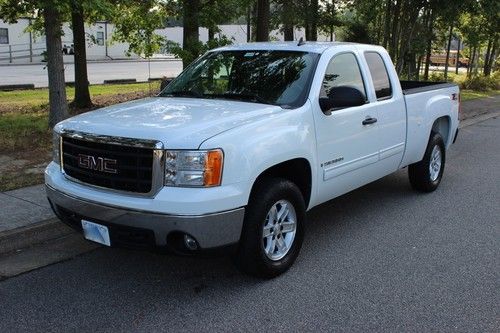 2008 gmc sierra z-71 4x4 1500 sle extended cab pickup 4-door 5.3l