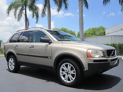 Florida low 85k xc90 t6 awd twin turbo leather third row heated super nice!