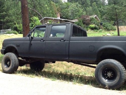 1991 ford f350,4x4, diesel, quad cab, long bed