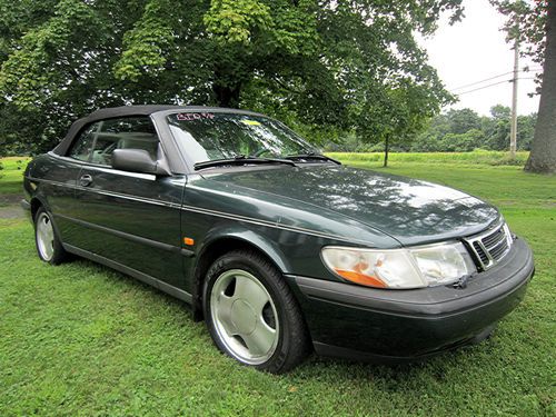 No reserve 1996 saab 900 se convertible 2-door 2.5l auto