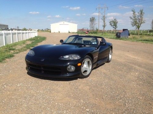 Dodge, viper, rt-10, 1995, convertible, manual, black, side pipe, gen i