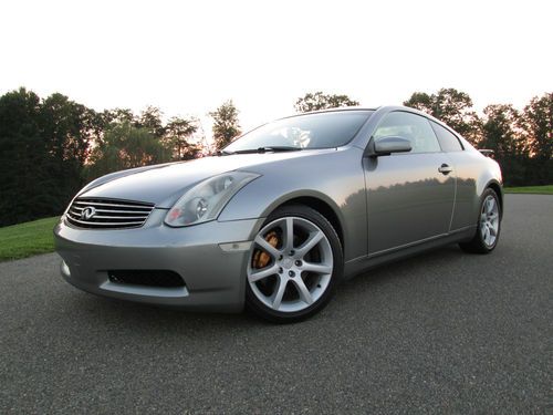 Infiniti g35 coupe**clean carfax**only 78k**loaded**nav**lthr**roof**brembo's**