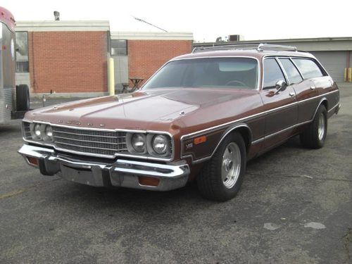 1974 dodge coronet crestwood station wagon woody