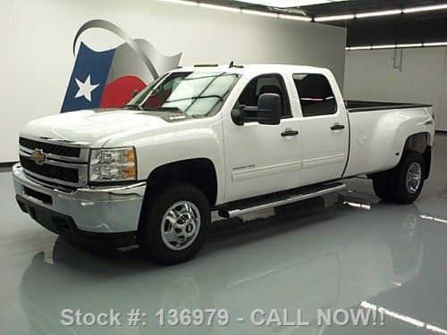 2013 chevy silverado 3500hd lt crew diesel drw 4x4 39k texas direct auto