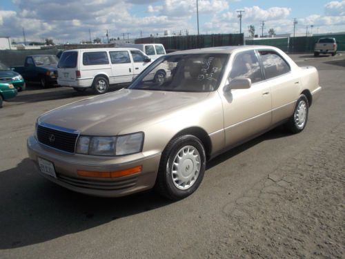1992 lexus ls400, no reserve