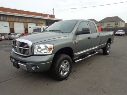 2008 dodge ram 3500 laramie 4x4 crew cab 8ft bed cummins turbo diesel no reserve