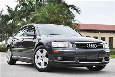 2005 audi a8 l - only 53,000 original miles - cold weather pkg - navi - florida