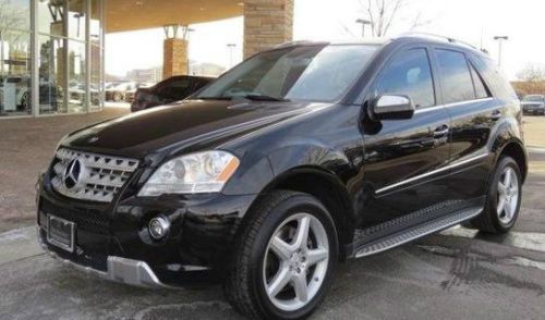 2009 mercedes-benz ml550 4matic p1 &amp; p2 amg sport utility 4-door 5.5l ml350 plus