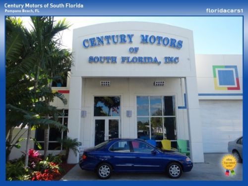 2000 hyundai elantra gls 2.0l 4 cylinder auto 1 owner low mileage fl car