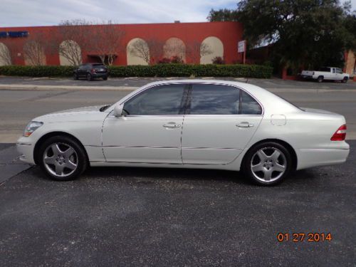 2005 lexus ls430,,,,,,,,,  low miles, ultra  luxury pkg,  one owner