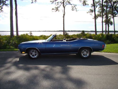 1970 chevelle malibu convertible -restored