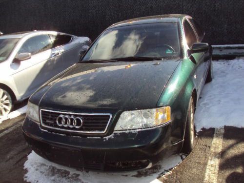 98 audi a6, quattro sedan, at, ac, ps&lt; lthr,roof, 160k,exc body,needs motor work