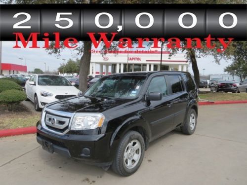 2011 honda pilot lx 7 passenger we finance!!! warranty