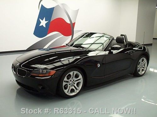 2003 bmw z4 2.5i roadster 5-spd htd seats soft top 57k! texas direct auto