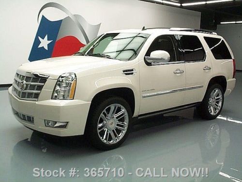 2013 cadillac escalade platinum awd sunroof nav 260 mi texas direct auto