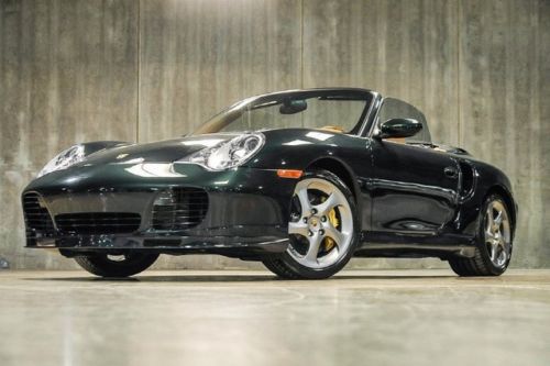 2005 porsche 911 turbo s cabriolet! rare! 1ownr! only 4k mi! perfect!