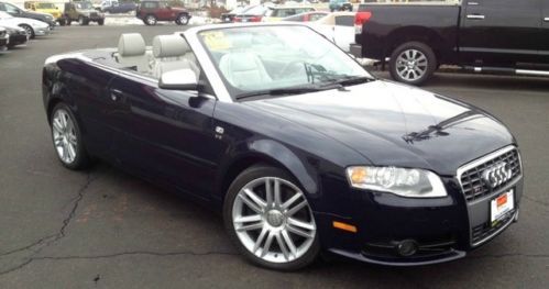 07 audi s4 quattro nav finance gps stick cabrio awd 4.2 v8 bose premium sound