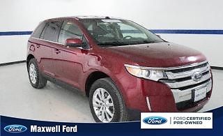 13 ford edge 4dr limited fwd leather my ford touch ford certified pre owned