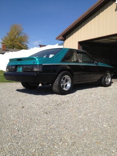 1993 ford mustang lx hatchback project / complete roller - 53k original miles