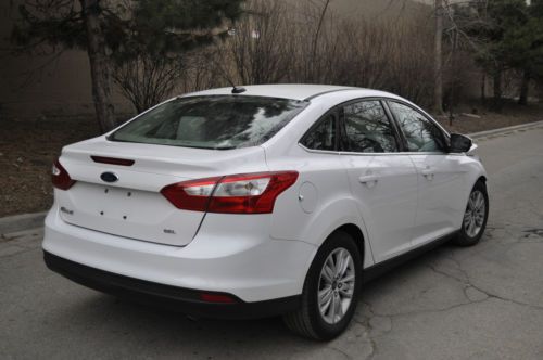 2012 ford focus sel low 40k miles fwd salvage no reserve salvage