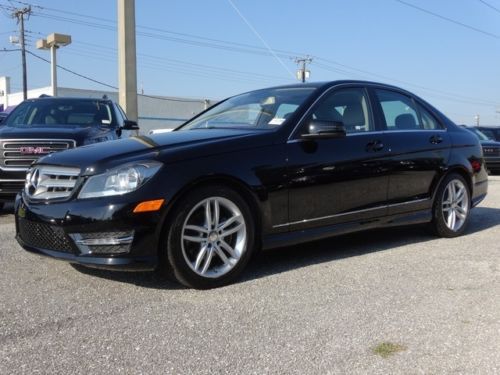 2013 mercedes-benz c250 sport turbo sunroof clean carfax warranty