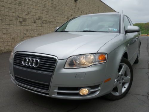 Audi a4 2.0  quattro awd 6-speed manual cold package leat heated no reserve