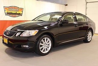 2006 lexus gs 300 awd navigation sunroof heated cooled leather camera black