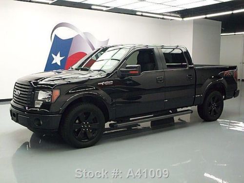 2012 ford f-150 fx2 sport crew 5.0 side steps 20&#039;s 86k texas direct auto