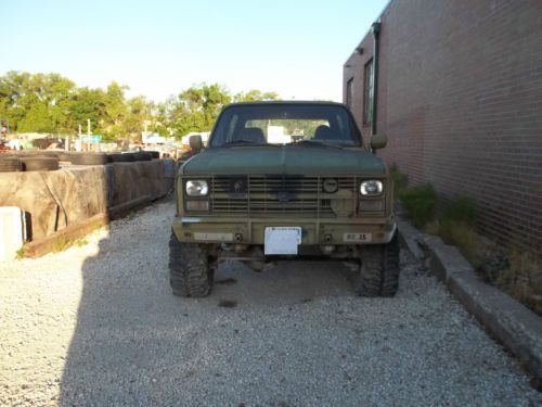 1985 chevy blazer k5 mud truck 454 big block, one ton axles