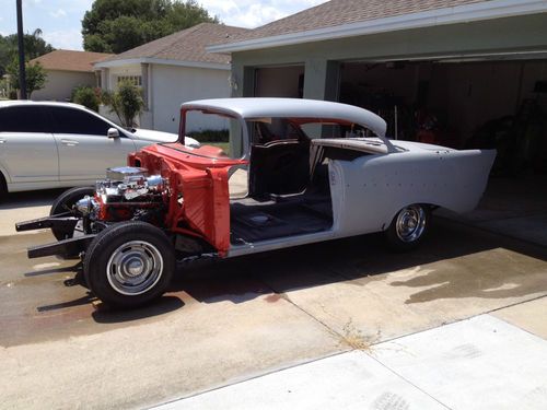 1957 chevy belair 2door hardtop frame off restoration in progress