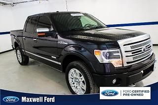 13 f150 platinum 4x4, 3.5l turbo v6, auto, sunroof, navi, clean 1 owner!