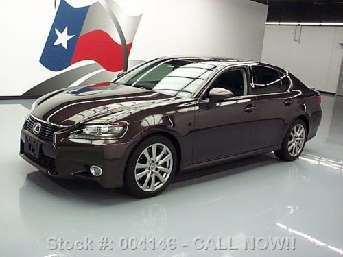 2013 lexus gs350 premium sunroof nav rear cam 24k miles texas direct auto