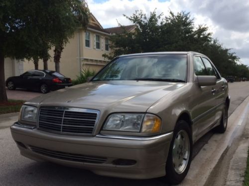 1999 mercedes c230, no reserve, new paint job