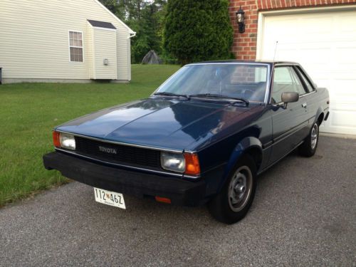 1981 toyota corolla base sedan 2-door 1.8l