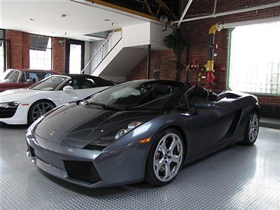 2007 lamborghini gallardo spyder, 6spd manual