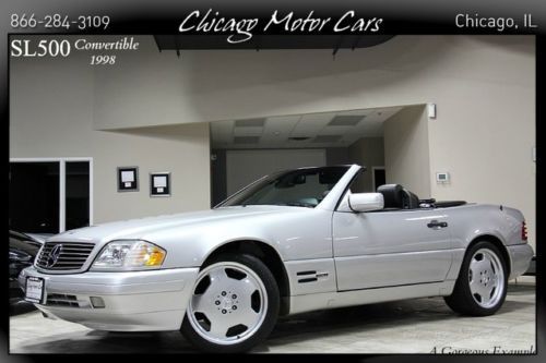 1998 mercedes benz sl500 convertible sport pano roof loaded &amp; perfect wow