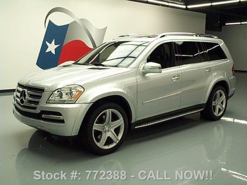 2012 mercedes-benz gl550 4matic awd sunroof nav dvd 19k texas direct auto