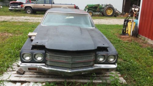 1970 black chevy chevelle heavy chevy