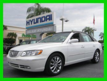 07 pearl white 3.8l v6 limited sedan *heated leather seats *low miles *florida